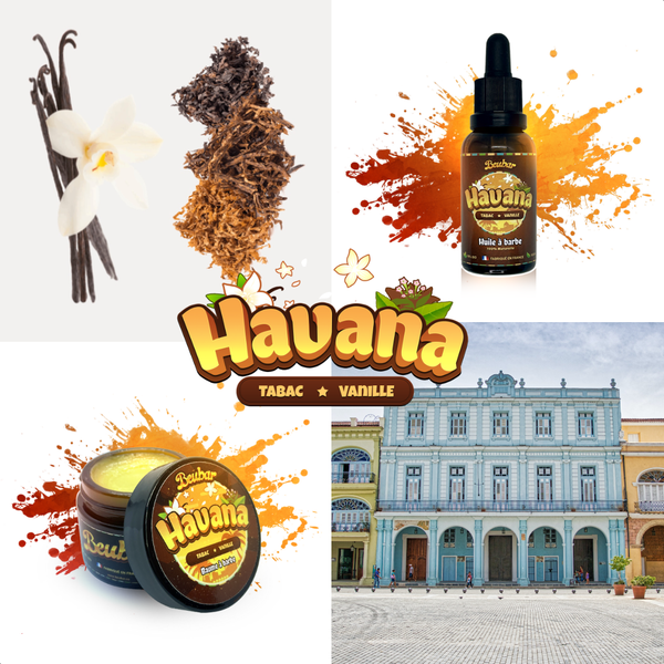 Baume à barbe - Havana (Tabac & Vanille)